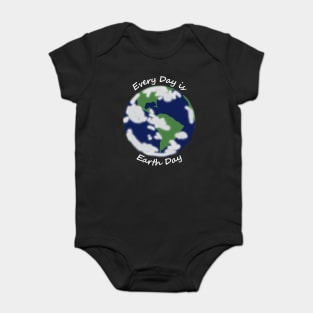 Every Day is Earth Day Planet Baby Bodysuit